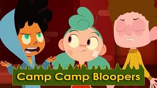 Camp Camp Bloopers  Behind the Scenes [upl. by Burkley191]