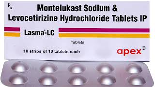 montelukast sodium and levocetirizine hydrochloride tablet IP  Lasma LC Tablet in Hindi [upl. by Ziagos110]