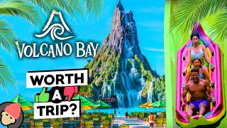 Volcano Bay FULL TOUR amp REVIEW  Ride POVs  Worth a Trip [upl. by Negyam559]