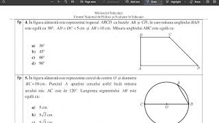 Evaluarea Nationala 2022 Matematica [upl. by Asilana418]