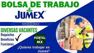 🔰 Bolsa de trabajo JUMEX 20222023 POSTULATE ☑️ Requisitos BENEFICIO Documentación [upl. by Joselow]