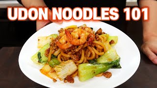 5 Minutes EASY Udon Noodles Recipes 5 Ways [upl. by Sherard987]