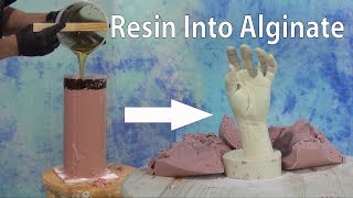 Casting A Resin Positive From An Alginate Mold [upl. by Cherish]