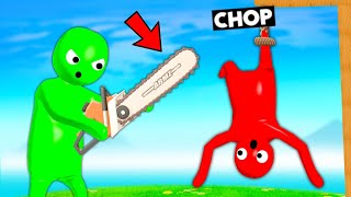 CHOP TRIED TO CUT ME IN HALF USING CHAINSAW ATTACK [upl. by Atiuqan]