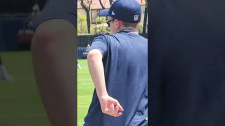 Trey Lance gets in some throws at DallasCowboys training camp [upl. by Lash]