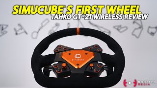 REVIEW  SIMUCUBE Tahko GT21 Wireless Sim Racing Steering Wheel [upl. by Eeima]