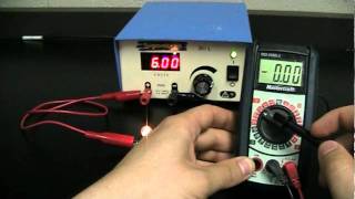 A simple circuit ammeters voltmeters [upl. by Eelirol]