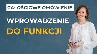 Pojęcie funkcji  wprowadzenie CAŁOŚCIOWE OMÓWIENIE [upl. by Aehsat]