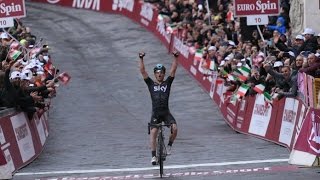 Michał Kwiatkowski Strade Bianche 2017 WIN Comeback HD [upl. by Acinej]