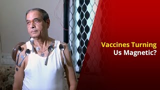 Are COVID Vaccines Turning Us Magnetic Heres The Truth  NewsMo [upl. by Berri]