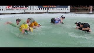 Sonkajärvi Eukonkanto 2024 sprint  WifeCarrying World Championships 2024 sprint [upl. by Shererd]