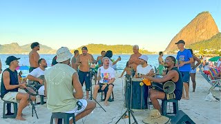 Pagode na Praia  Vou Festejar  Vai Vadiar  Singelo Menestrel [upl. by Darcey]