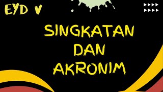 Singkatan dan Akronim [upl. by Melony197]