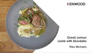 Theo Michaels recipe for Greek Lemon Lamb with Skordalia [upl. by Veradi153]