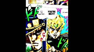 Jotaro vs DioJOTARO X DIO MANGA EDIT  Jojos Bizzare Adventure AnimeManga Edit [upl. by Mairem]