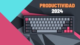 TOP 3 MEJORES TECLADOS DE PRODUCTIVIDAD 2024  CALIDADPRECIO [upl. by Searcy823]