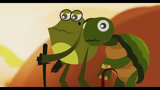 The Smart Frog Hindi  Punyakoti Tales [upl. by Lyman]