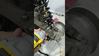 the process of dismantling the hugger and braking the Vario 150 motorbike vario restoration [upl. by Ariad]