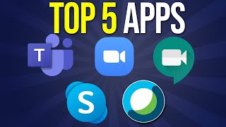 Top 5 Video Conferencing Apps Explained in One Video [upl. by Yadroc]