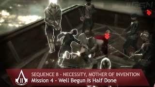 Assassins Creed 2  Sequence 8  Mission 4  Well Begun Is Half Done [upl. by Leirol887]