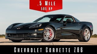 2006 Chevrolet Corvette Z06 C6  Half Mile Test [upl. by Sethi]