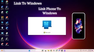 How to connect Android phone to Windows 2023  Link to Window Contect Window  Window 11 10 [upl. by Lorrie]