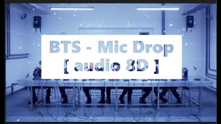 Use headphone 🎧 BTS  Mic Drop audio 8D [upl. by Vasti]