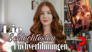 Die SCHLECHTESTEN Buchverfilmungen aller Zeiten [upl. by Pietro150]