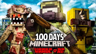 I Survived 100 Days in a ZOMBIE APOCALYPSE in Minecraft Hardcore [upl. by Naivaf]