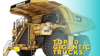 10 GIGANTIC TRUCKS EVER BUILT [upl. by Iniffit]