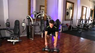 Dumbbell Clean amp Press vs Romanian Deadlift [upl. by Aivatal]