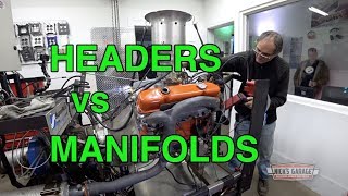 Headers vs Manifolds  426 Wedge on the Dyno [upl. by Orlantha175]