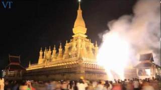 Vientianes That Luang Festival in 3 and a half minutes [upl. by Alanna]