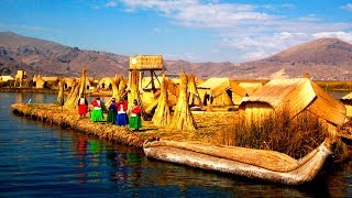 Las Islas de los Uros lago Titicaca  Perú [upl. by Garber]