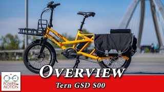 Tern GSD S00 Gen 1 Overview  Electric Cargo Utility bike  Calgary Alberta Canada [upl. by Anayaran906]