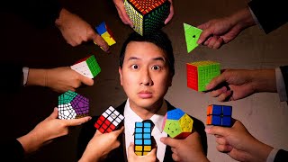 MY ENTIRE RUBIKS CUBE COLLECTION over 20000 [upl. by Neved]