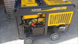 Grupo Electrógeno Diésel Kipor 15 KVA [upl. by Enyaj831]