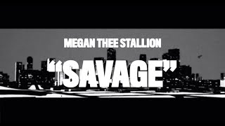 Megan Thee Stallion  Savage Animated Video [upl. by Sitra229]