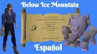 OSRS Below Ice Mountain Español [upl. by Jarin]