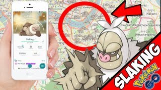 POKEMON GO  COORDENADAS LOCALIZACION NIDO SLAKOTH UBICACION DEL MEJOR NIDO SLAKOTH PARA SLAKING [upl. by Mala]