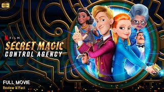 Secret Magic Control Agency Full Movie In English  New Animation Movie  Review amp Facts [upl. by Dwinnell]