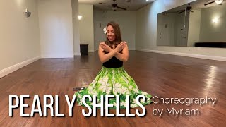 PEARLY SHELLS  Hula Auana by Myriam  KEIKI  Pupu ao Ewa [upl. by Eedyak]