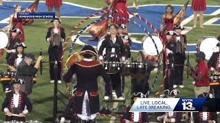 Homewood Patriots drummer spinning performance goes viral [upl. by Mariele]