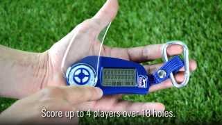 PGA TOUR Electronic Score Card  PGAT22B [upl. by Sofie]