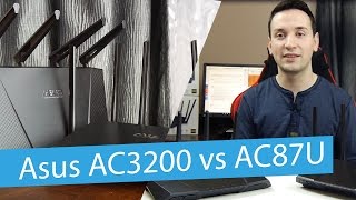 Asus RTAC87U vs RTAC3200 Wireless Routers [upl. by Sidoon499]