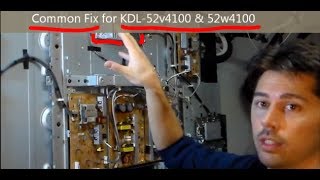 Easy Common Fix for Sony TVs KDL Red light blinking [upl. by Hyacinthia]