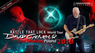 David Gilmour  Live Wroclaw Poland  REMASTERED  June 25th 2016  FULL SHOW  Multilingual [upl. by Rovit248]