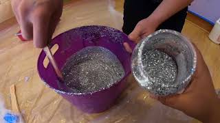 Make your own easy mess free DIY Glitter paint [upl. by Ysabel]