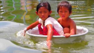 Kampong Chhnang Floating Village Tonle Sap Lake Cambodia [upl. by Namruht1]