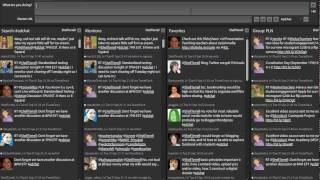 Using Tweetdeck for Hashtag Discussions [upl. by Sheryle]